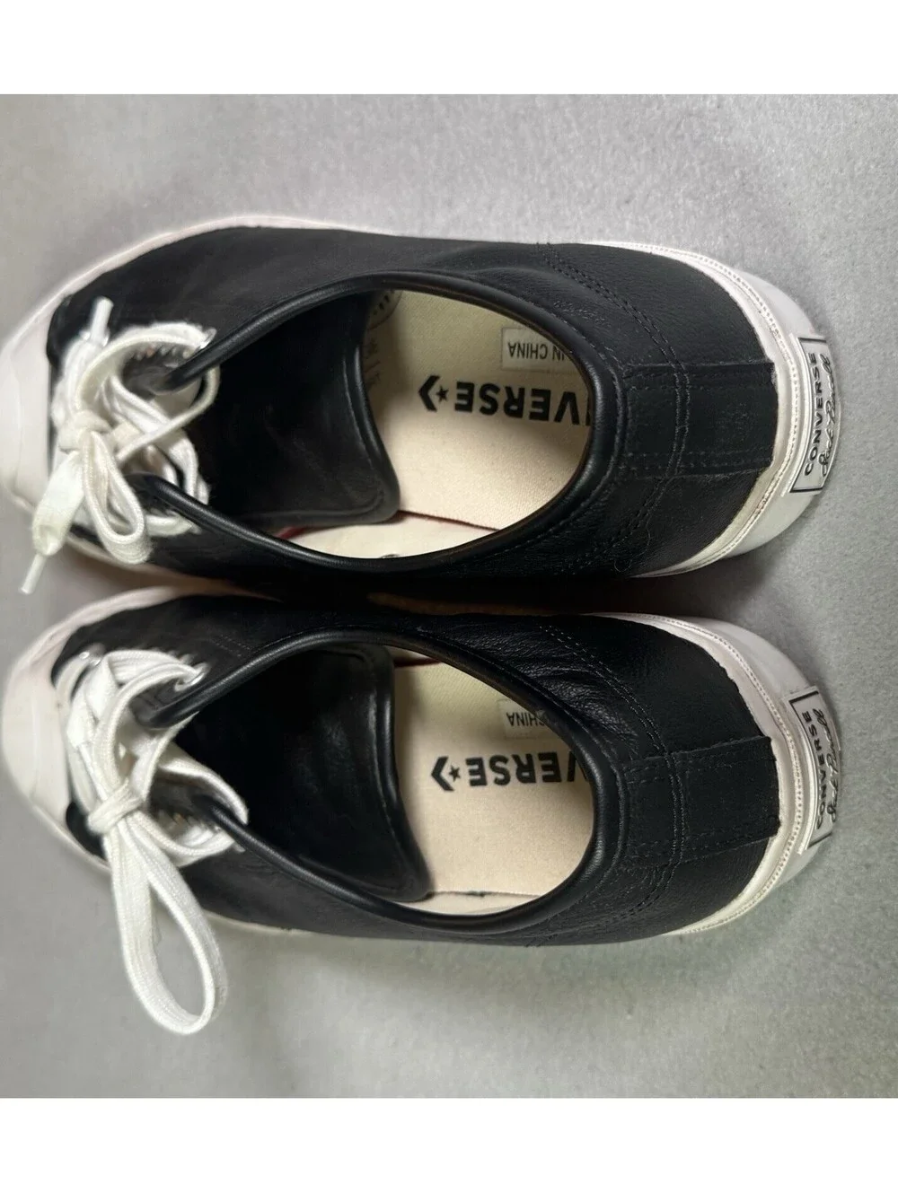 Size 8.5 - Converse Jack Purcell Low Black